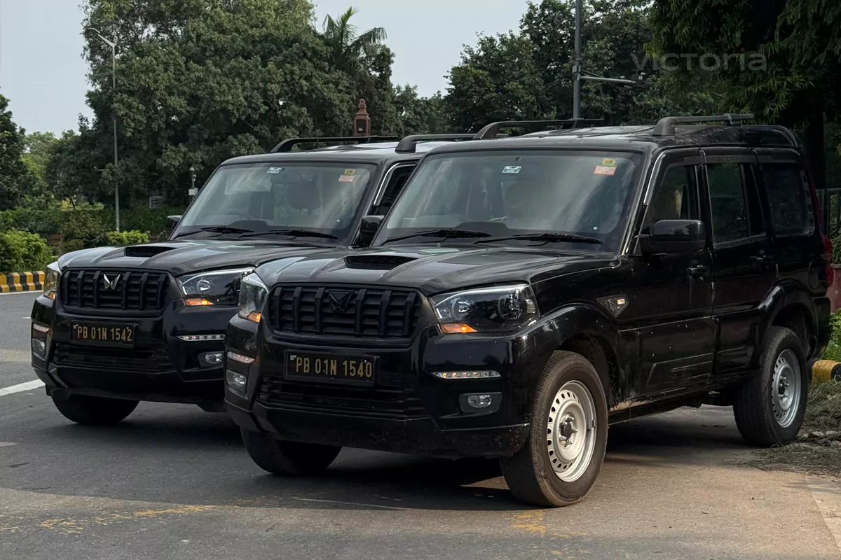 Black Mahindra Scorpio Rental